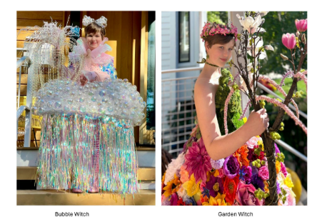 Fox as Bubble Witch and Garden Witch